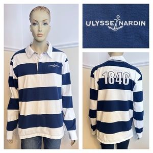 Ulysse Nardin Watch Company embroidered polo shirt